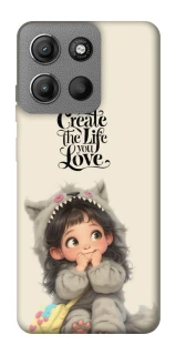 Чохол на Motorola Moto G15 4G Create the life you love фото 1 з 1