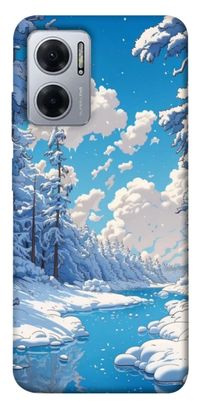 Чехол на Xiaomi Redmi Note 11E Winter art фото 1 из 1