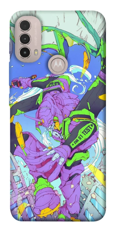 Чехол на Motorola Moto E40 Евангелион v2 фото 1 из 1