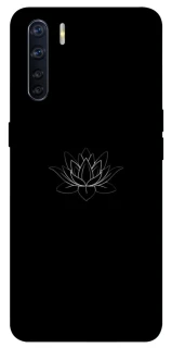 Чехол на Oppo A91 Black Lotus фото 1 из 1