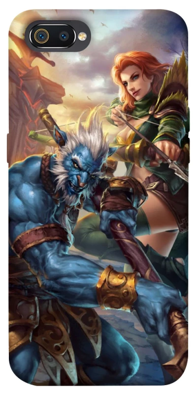 Чехол на Realme C2 Dota heroes фото 1 из 1