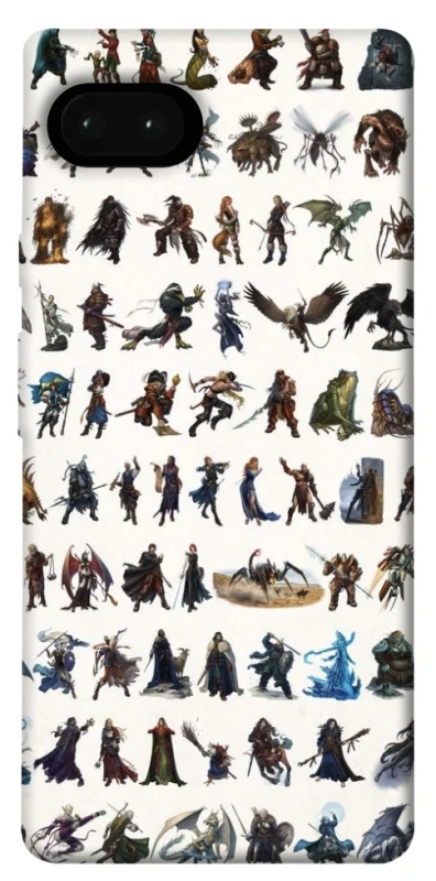 Чехол на Google Pixel 7a Character Selection фото 1 из 1