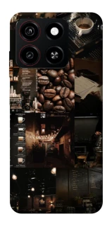 Чехол на ZTE Blade A35 4G Coffee collage ver.1 фото 1 из 1