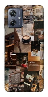 Чохол на Motorola Moto G54 Coffee collage ver.2 фото 1 Чохол на Motorola Moto G54 Coffee collage ver.2 фото 1 з 1
