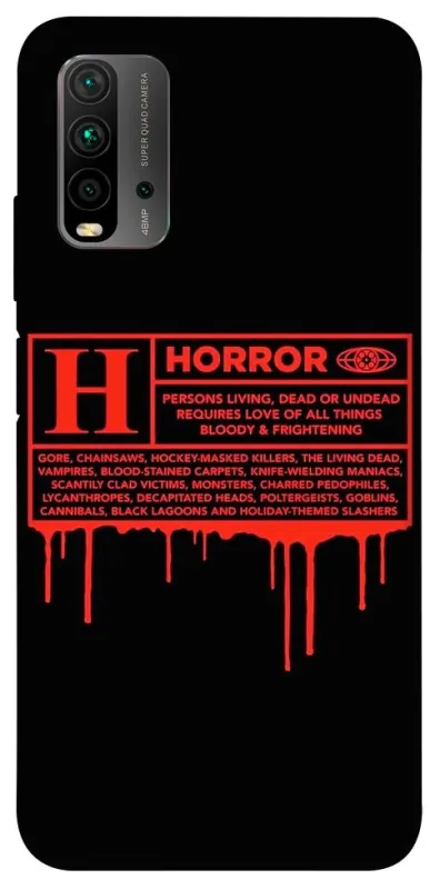 Чохол на Xiaomi Redmi 9T Horror Halloween фото 1 з 1
