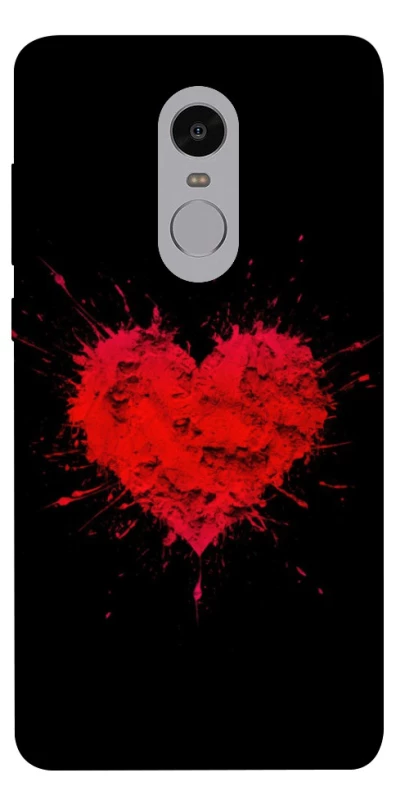Чехол на Xiaomi Redmi Note 4X / Note 4 (Snapdragon) Splash heart фото 1 из 1