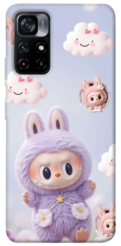 Чохол на Xiaomi Poco M4 Pro 5G Labubu & clouds фото 1 з 1