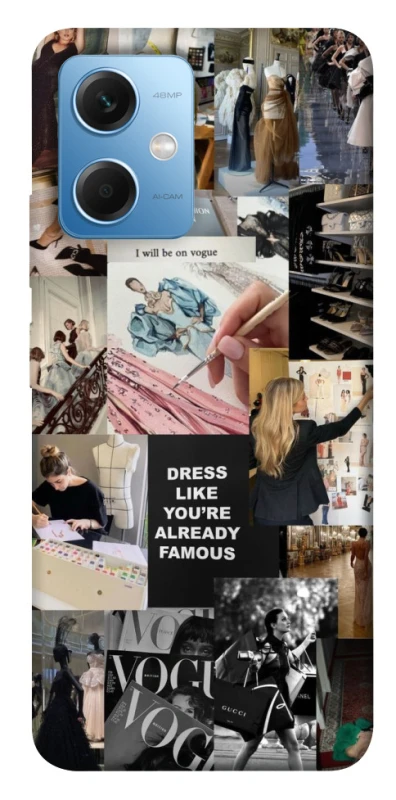 Чехол на Xiaomi Redmi Note 12 5G Fashion collage ver.11 фото 1 из 1