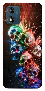 Чохол на Motorola Moto E13 Skulls фото 1 з 1