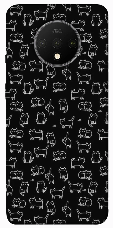 Чохол на OnePlus 7T Black Cats фото 1 з 1