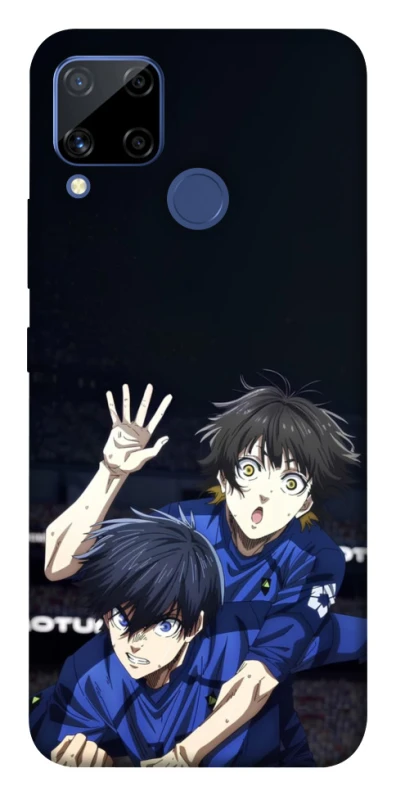 Чехол на Realme C15 Blue Lock v2 фото 1 из 1