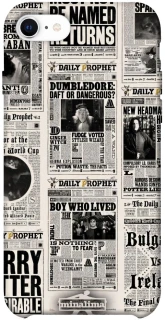 Чохол на Apple iPhone SE (2020) Harry Potter newspaper фото 1 з 1