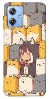 Чохол на Motorola Moto G84 Like a cat фото 1 з 1