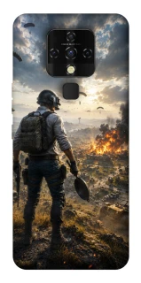 Чехол на TECNO Camon 16 SE PUBG ver.2 фото 1 из 1