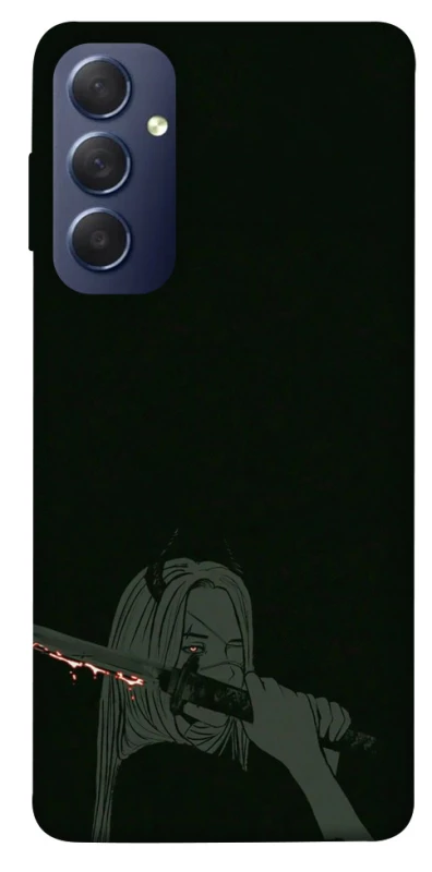 Чехол на Samsung Galaxy M54 5G Человек-Бензопила фото 1 из 1