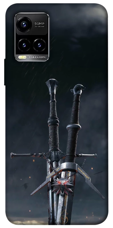 Чохол на Vivo Y21 / Y33s Мечі Ведьмака фото 1 з 1