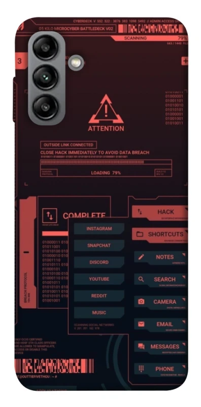 Чохол на Samsung Galaxy A04s Attention фото 1 з 1