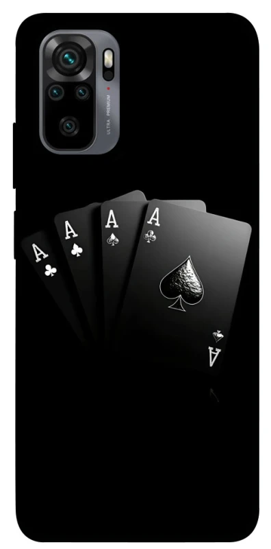 Чохол на Xiaomi Poco M5s Black Cards фото 1 з 1