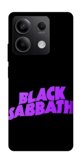 Чехол на Xiaomi Redmi Note 13 5G Black Sabbath logo ver.1 фото 1 из 1