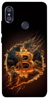 Чохол на Xiaomi Redmi Note 5 Pro / Note 5 (AI Dual Camera) Smoky Bitcoin фото 1 з 1