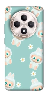 Чехол на Oppo Reno 12 F 4G/5G Labubu Green фото 1 из 1