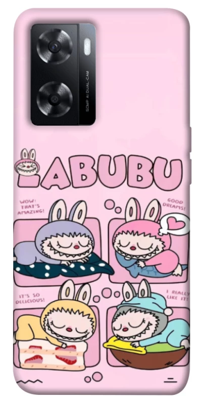 Чохол на Oppo A57s Labubu Dreams Collage фото 1 з 1