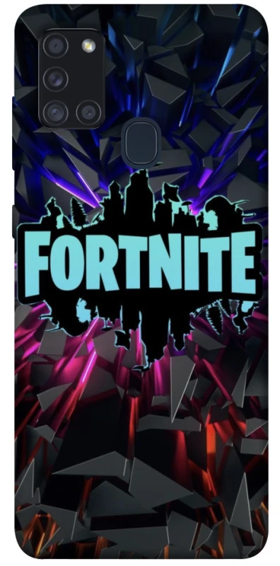 Чохол на Samsung Galaxy A21s Fortnite logo ver.3 фото 1 з 1