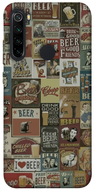 Чохол на Xiaomi Redmi Note 8 Retro collage ver.1 фото 1 з 1