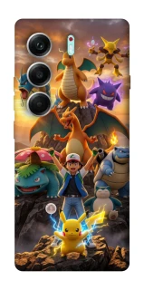 Чехол на Tecno Camon 40 Pro Pokemon фото 1 из 1