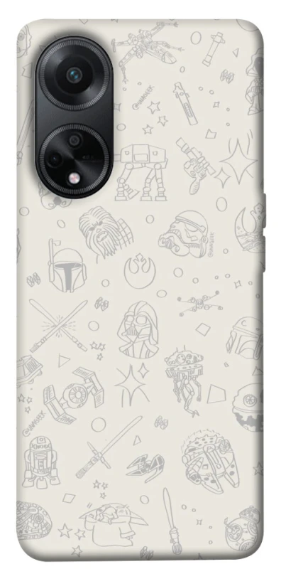 Чохол на Oppo A58 4G Star Wars background ver.1 фото 1 з 1