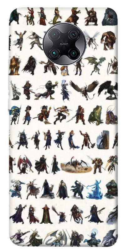 Чохол на Xiaomi Redmi K30 Pro / Poco F2 Pro Character Selection фото 1 з 1