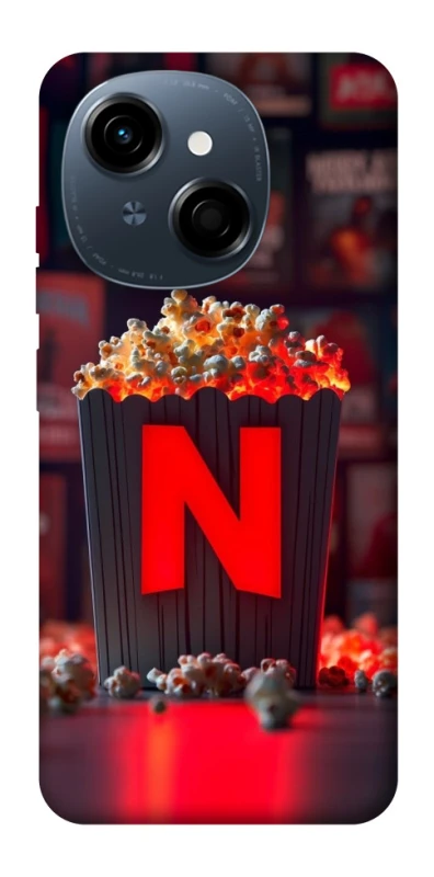 Чохол на TECNO Spark Go 1 Netflix and popcorn фото 1 з 1