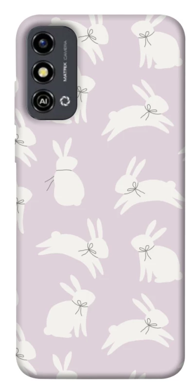 Чехол на ZTE Blade A53 Bunny Kisses фото 1 из 1