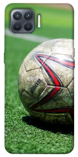 Чехол на Oppo Reno 4 Lite Мяч на газоне фото 1 из 1