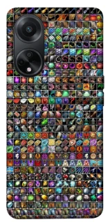 Чехол на Oppo A58 4G Inventory menu ver.1 фото 1 из 1