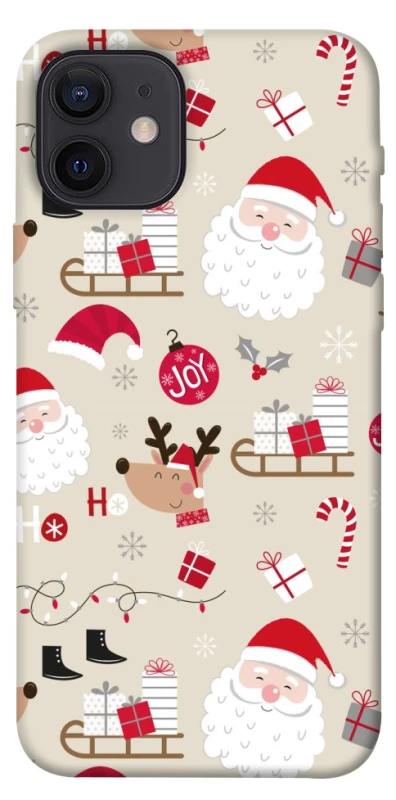 Чохол на Apple iPhone 12 (6.1") Новорічний v1 фото 1 з 1