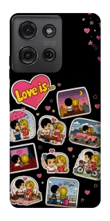 Чехол на Motorola Moto G75 Love is ver.3 фото 1 из 1