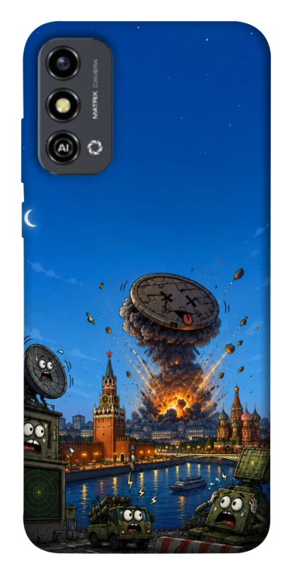 Чохол на ZTE Blade A53 Moscow never sleeps ver.8 фото 1 з 1