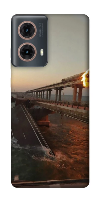 Чохол на Motorola Moto G85 Кримський міст втомився фото 1 з 1