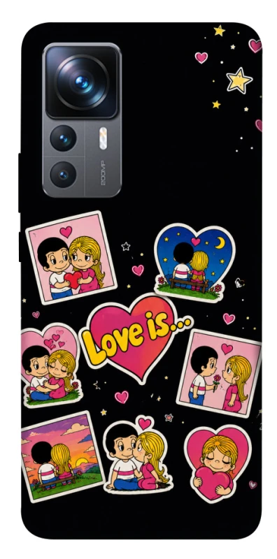 Чохол на Xiaomi 12T / 12T Pro Love is фото 1 з 1