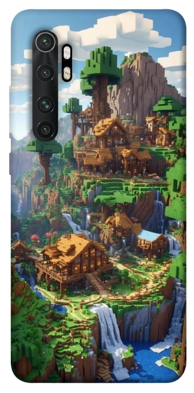 Чохол на Xiaomi Mi Note 10 Lite Minecraft universe фото 1 з 1