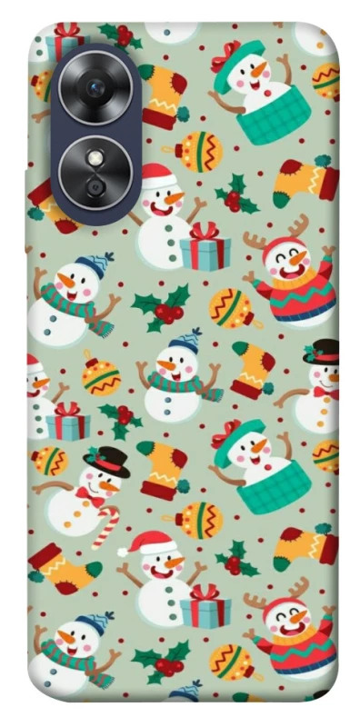 Чехол на Oppo A17 Новогодний v2 фото 1 из 1