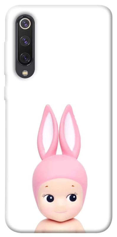 Чехол на Xiaomi Mi 9 SE Minimal Bunny Peek фото 1 из 1