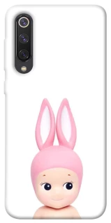 Чохол на Xiaomi Mi 9 SE Minimal Bunny Peek фото 1 з 1