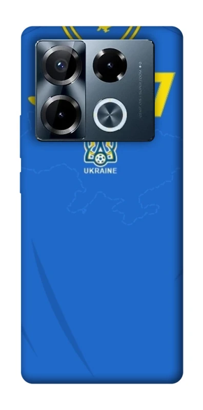 Чохол на Infinix Note 40 Pro 4G UA-Football ver.4 фото 1 з 1