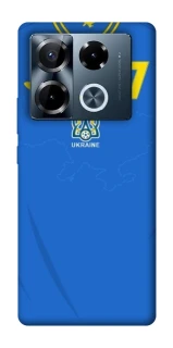 Чохол на Infinix Note 40 Pro 4G UA-Football ver.4 фото 1 з 1