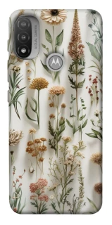 Чохол на Motorola Moto E20 Floral design ver.2 фото 1 з 1