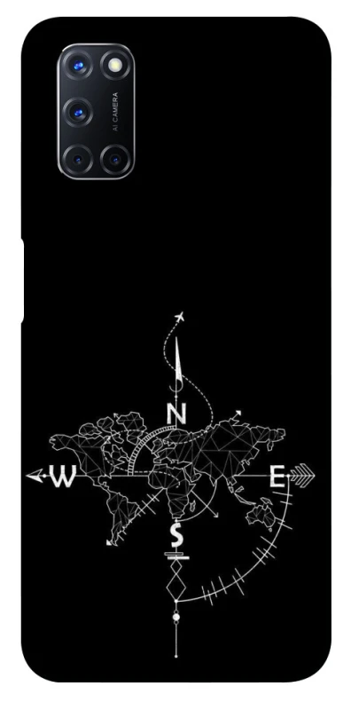 Чохол на Oppo A52 / A72 / A92 Travel Map фото 1 з 1
