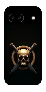 Чехол на Google Pixel 8a Golden Skull фото 1 из 1