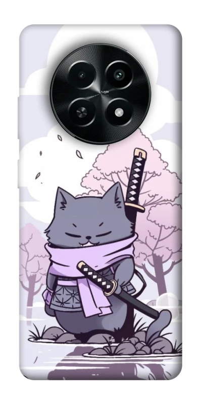 Чохол на Realme Narzo 70x Samurai cat фото 1 Чохол на Realme Narzo 70x Samurai cat фото 1 з 1